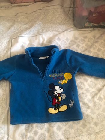 Polaire Mickey 6 mois