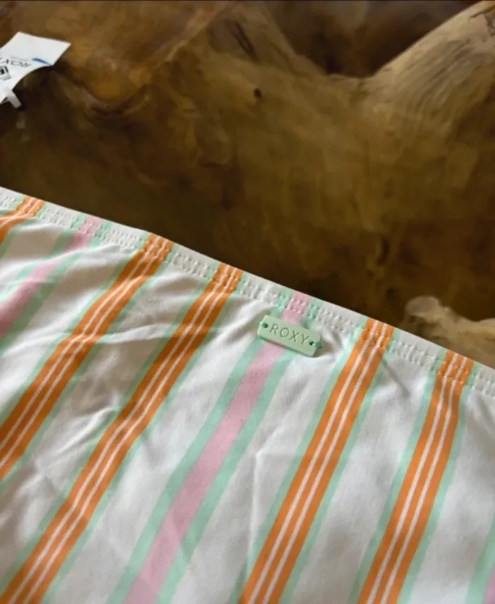 Bas de maillot de bain Roxy rayure blanc - photo numéro 4