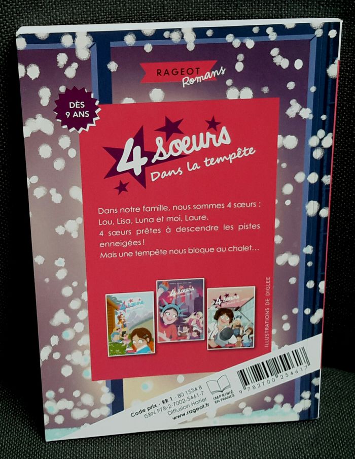 Livre 4 Sœurs dans la tempête (A partir de 9 ans) - photo numéro 3