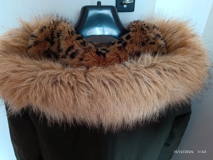 Parka trench Zara vert foncé - photo numéro 3