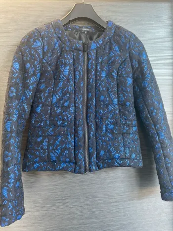 Veste Morgan noire marine dentelle 38/M