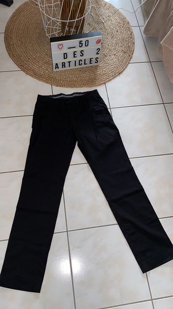 Pantalon costume noir H&M Homme