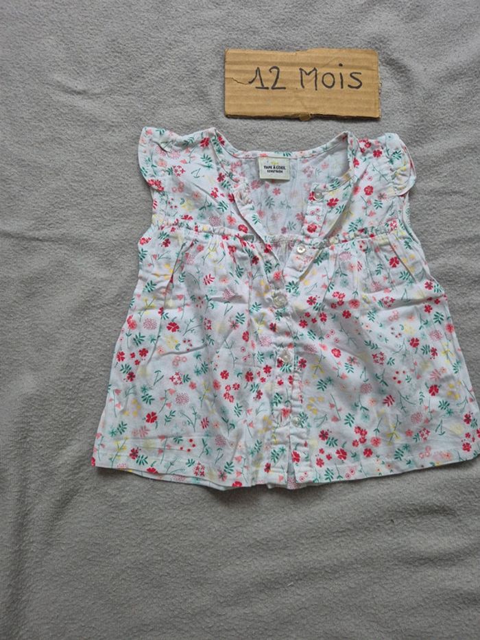 T-shirt tape à l’œil 12 mois - photo numéro 2