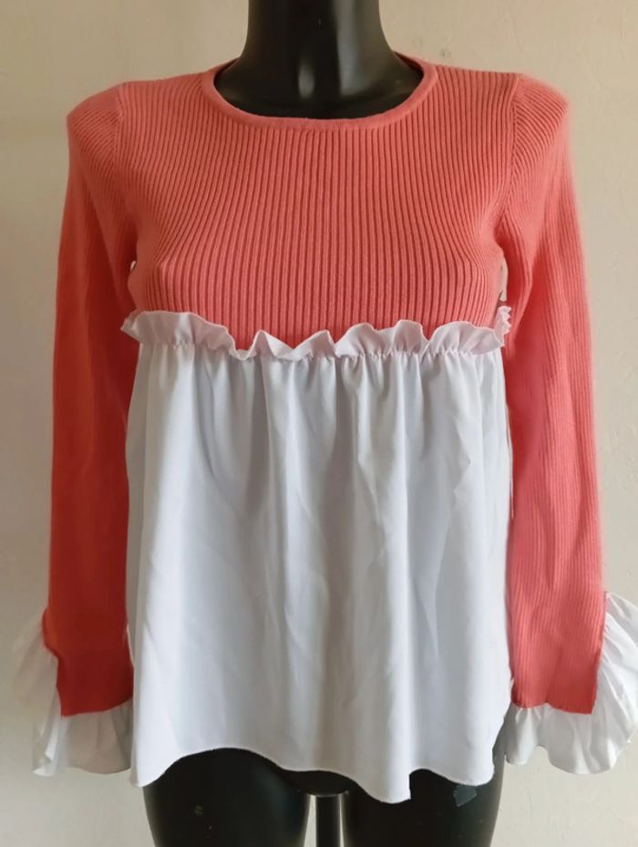 Blouse Flamand Rose - photo numéro 2
