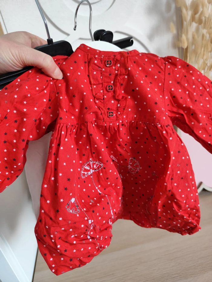 Ensemble fille tunique legging Kiabi orchestra 9mois - photo numéro 3