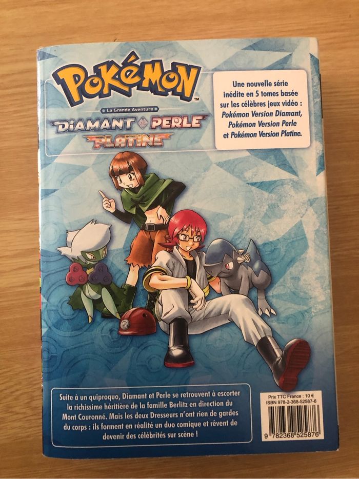 Manga Pokémon diamant et perle - photo numéro 2