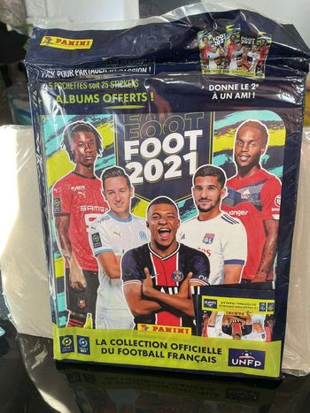 Panini Lot de 2 Albums + Images Foot 2021