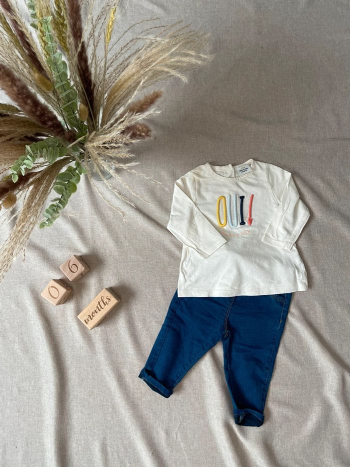 Ensemble 6 mois - Fille - photo numéro 1