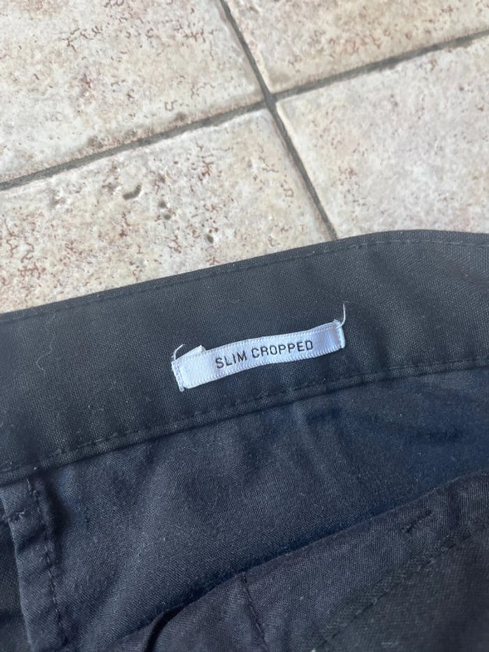Pantalon à pince noir Bershka 38 - photo numéro 5