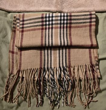 Écharpe Burberry femme beige