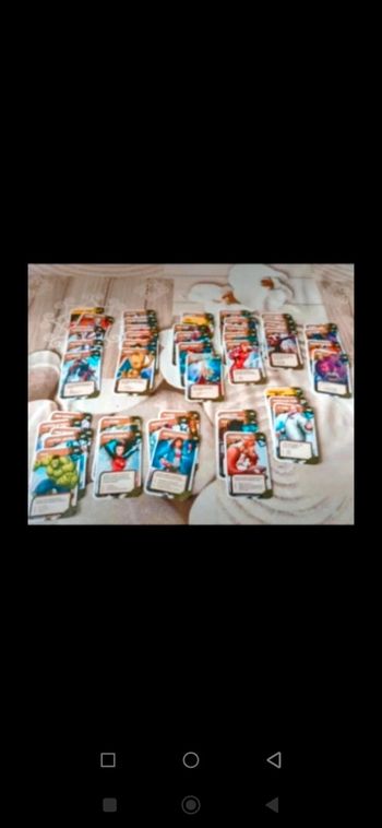 Cartes Marvel