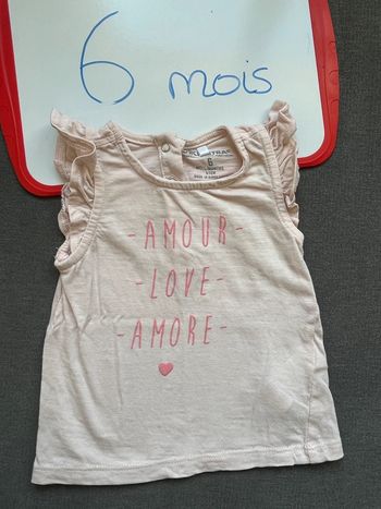 Teeshirt sans manche orchestra 6 mois