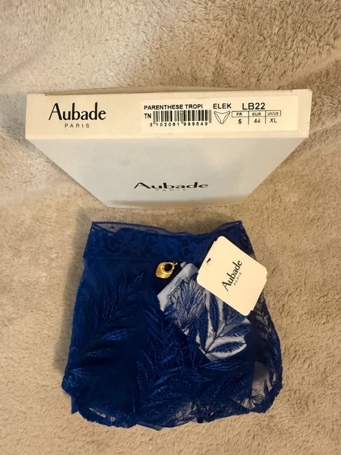 Aubade - Culotte Parenthèse Tropicale, Bleu - Taille 5 - photo numéro 8