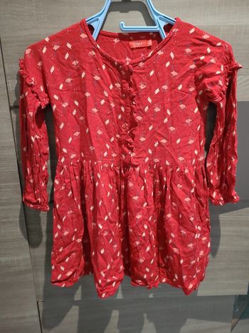 Robe manches longues, taille 8 ans