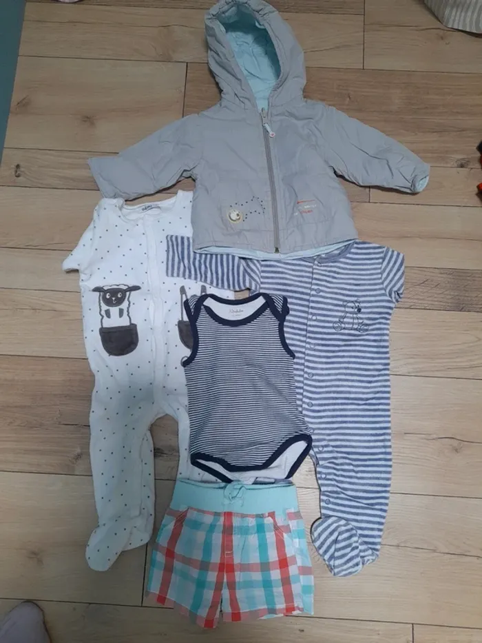 Lot de 5 pièces petit garçon