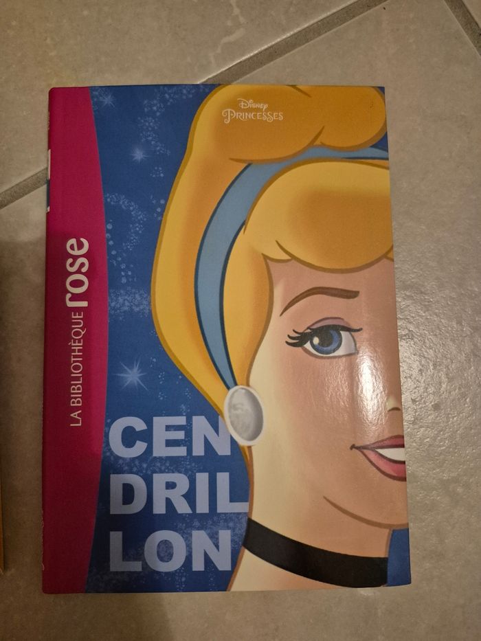 Lot 3 livres disney Princesses bibliothèque rose - photo numéro 4