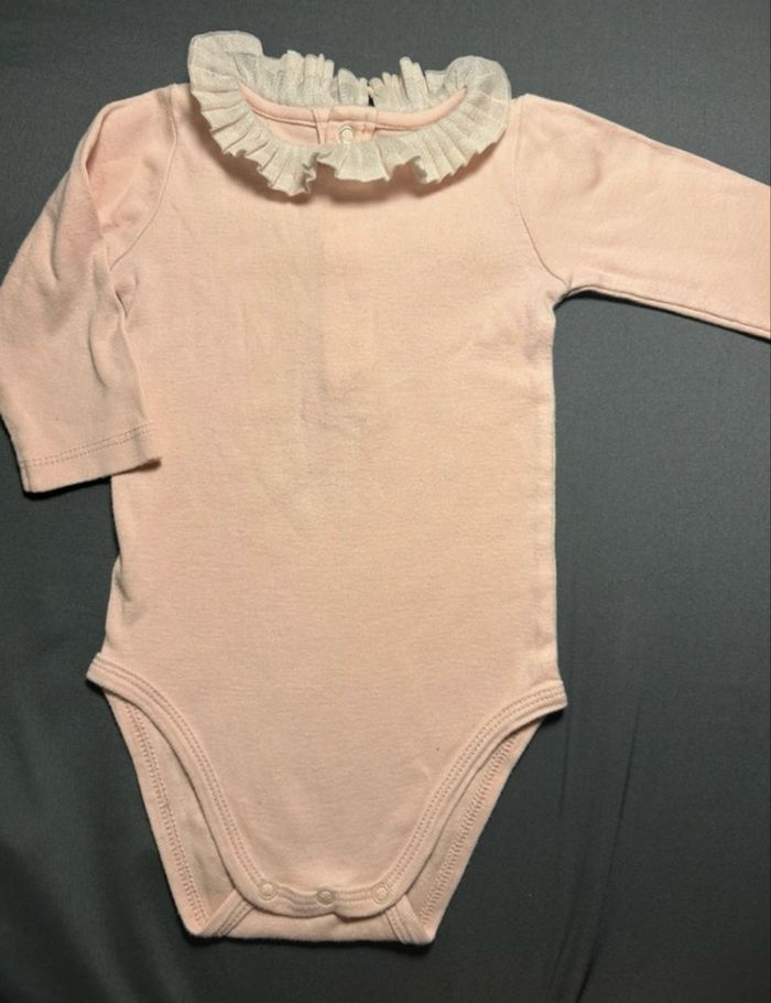 Body bébé à col Bout’Chou 6 mois état neuf - photo numéro 4
