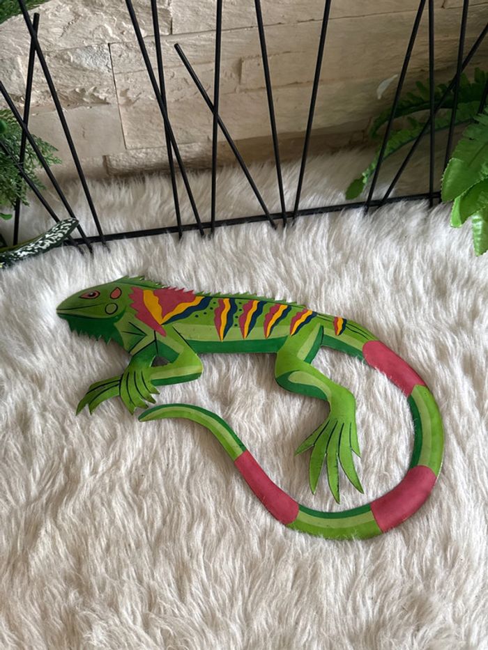 Décoration iguane Saint martin