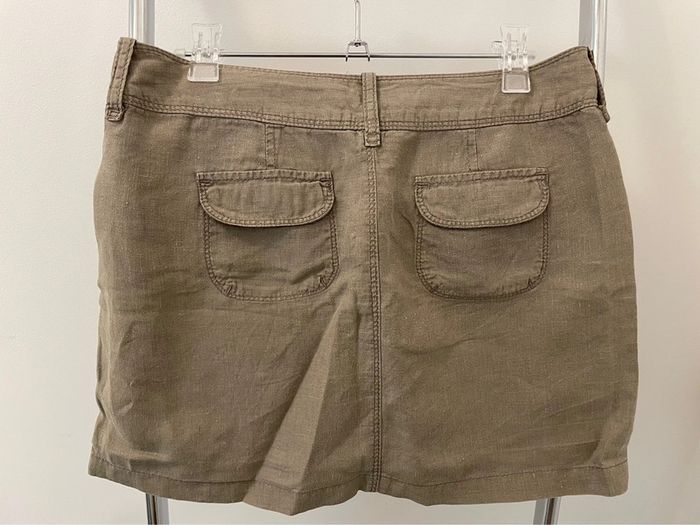 Jupe droite kaki 36 Benetton - photo numéro 2