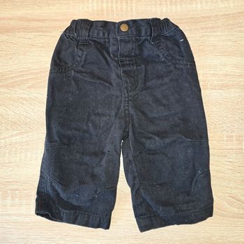 Pantalon noir 6 mois garcon