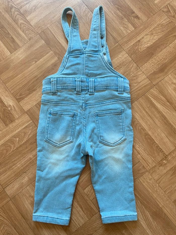 Salopette bleu clair Lupilu taille 6 mois (NEUF) - photo numéro 2