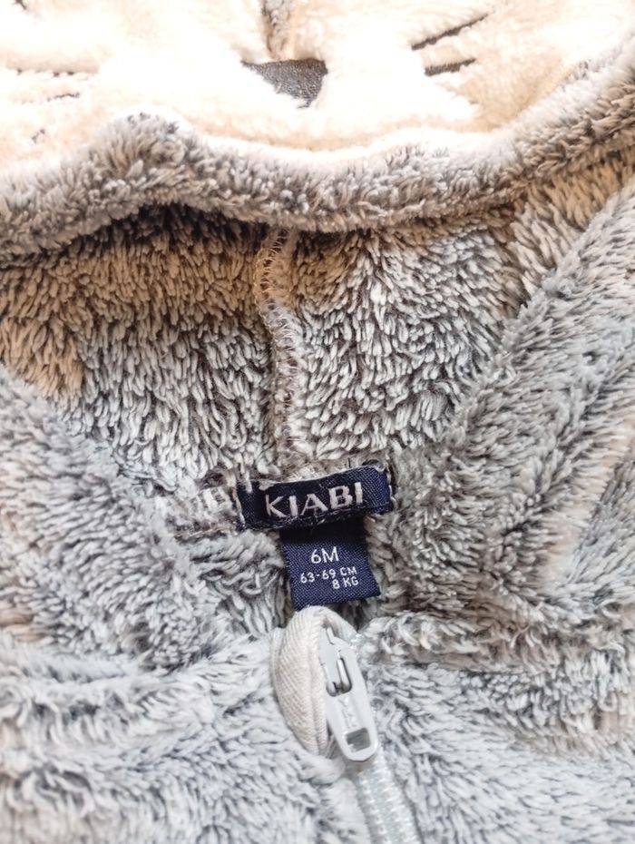 Combinaison chaude en pilou mixte 6 mois - photo numéro 3