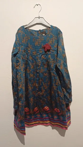 Robe marèse bleu 8 ans