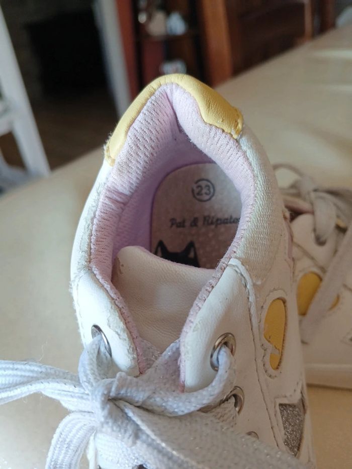 Baskets basses à lacets - photo numéro 3