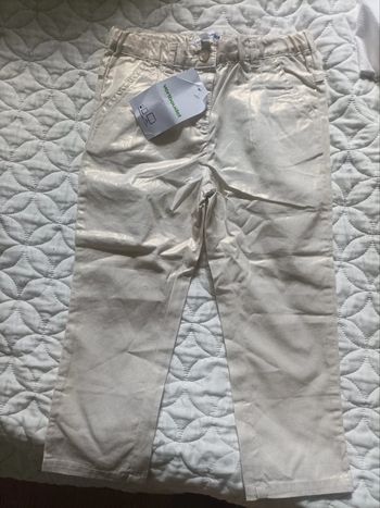 Pantalon jean neuf irisé 3 ans