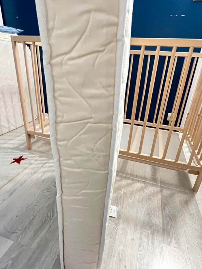 Lit Bébé IKEA et son matelas coton bio. Vertbaudet - photo numéro 7