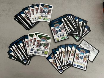 Carte Pokémon Jcc Pokémon live lot de 127 cartes