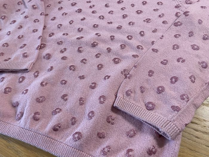 H&M Pull rose paillette Taille 6/8 ans - photo numéro 3