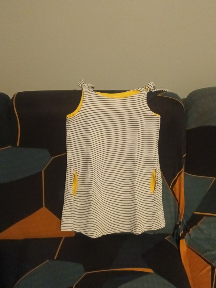 Robe d'été enfant à rayures