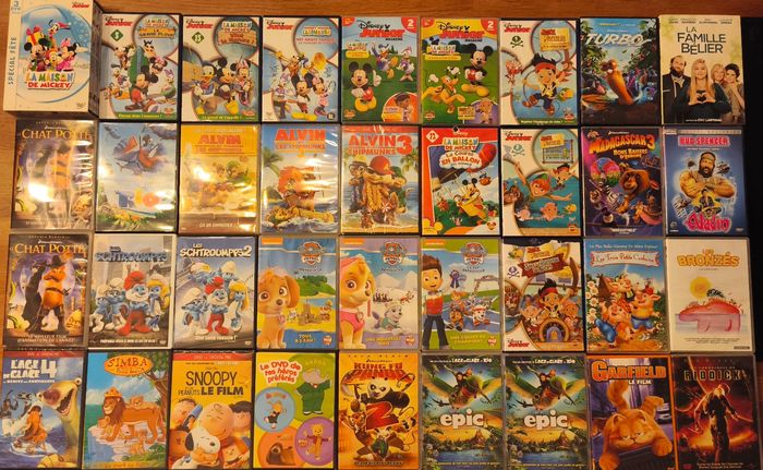 DVD en lot ou à l'unité