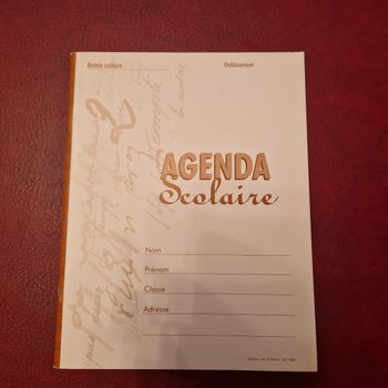 Agenda scolaire