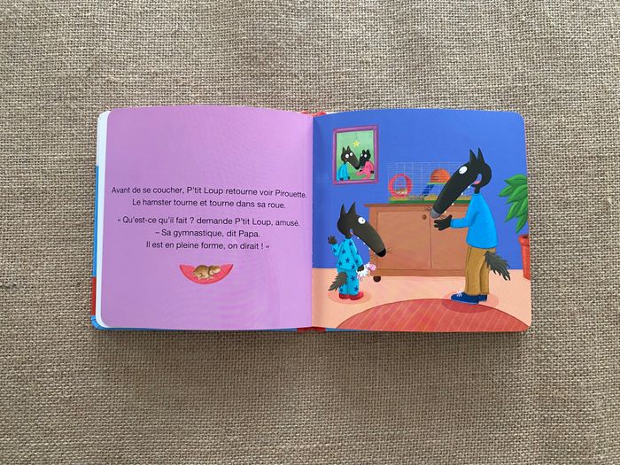 Livre p'tit loup a un animal de compagnie Auzou - photo numéro 9