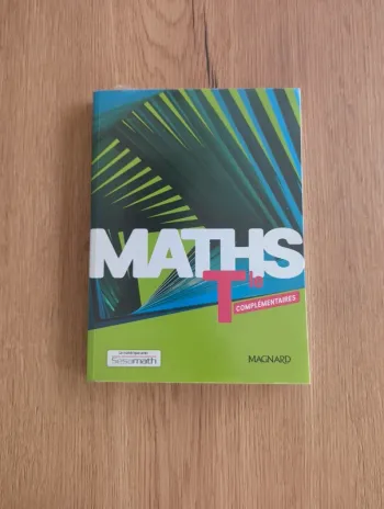 Livre maths complementaires terminale magnard neuf