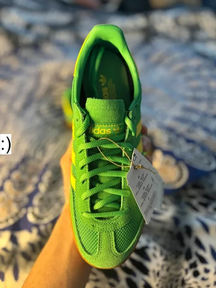 adidas Handball Spezial Energy Green / Pure Sulfur – Taille 36 - photo numéro 4