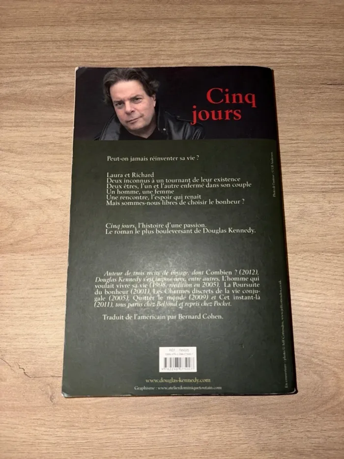 Douglas Kennedy , cinq jours - photo numéro 2
