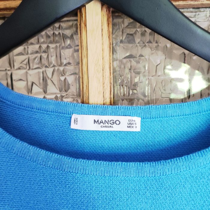Pull bleu Mango - photo numéro 3
