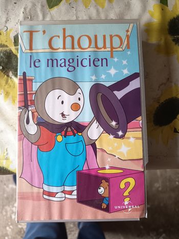 Cassette vhs T'choupi le magicien 