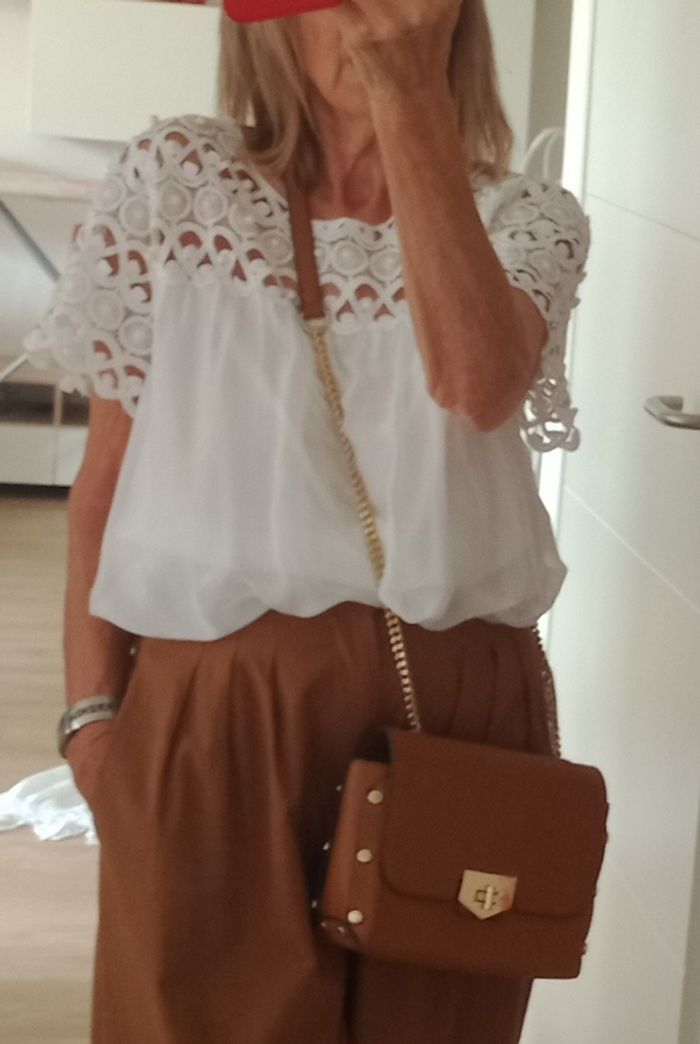 Blouse blanche M&G