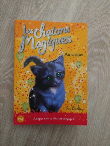 Livre Les chatons magiques tome 6 Au cirque