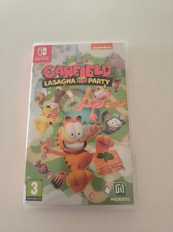 jeu Switch garfield lasagna party