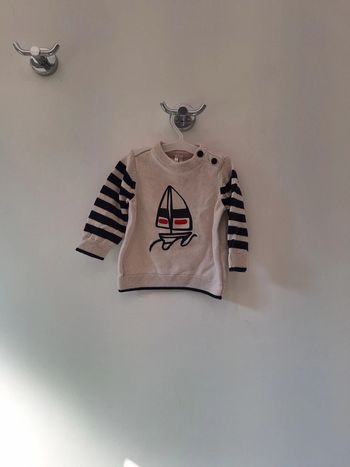 Pull bébé garcon 3 mois