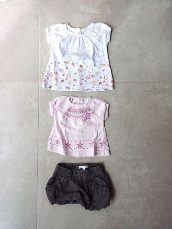 Lot filles 3 mois été