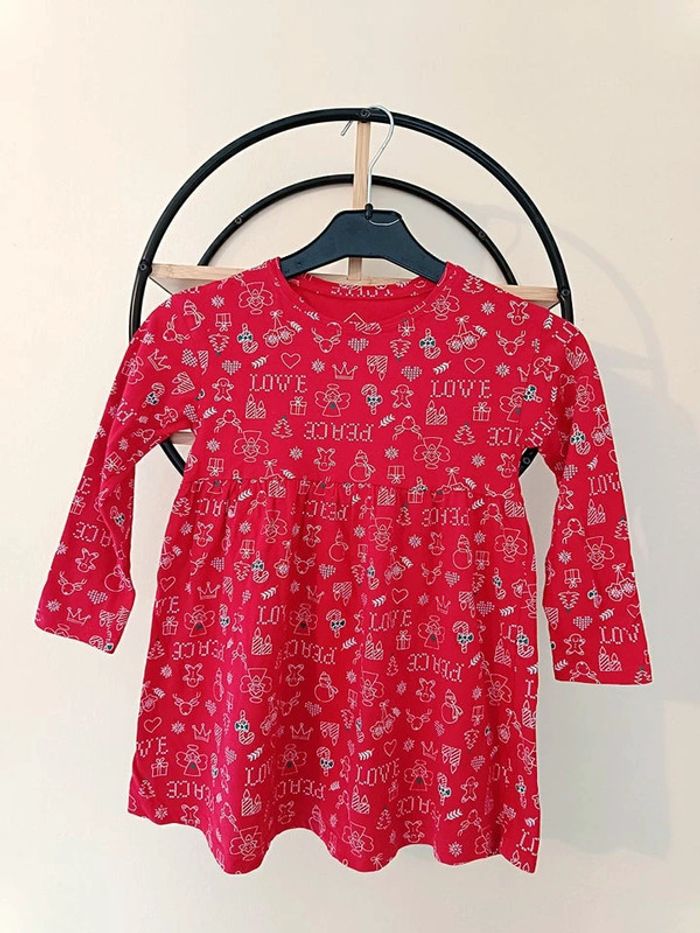 4-5 ans pyjama robe de Noël Tex