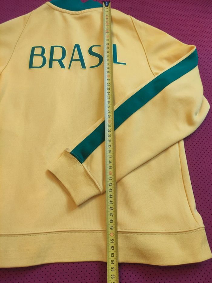 Haut de survêtement Brésil, Nike Authentique Officiel taille enfant 10/12 ans - photo numéro 18