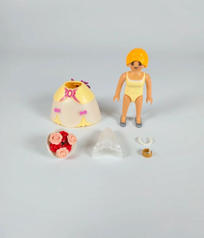 Playmobil Princesse Mariée et bouquet de fleurs - photo numéro 5