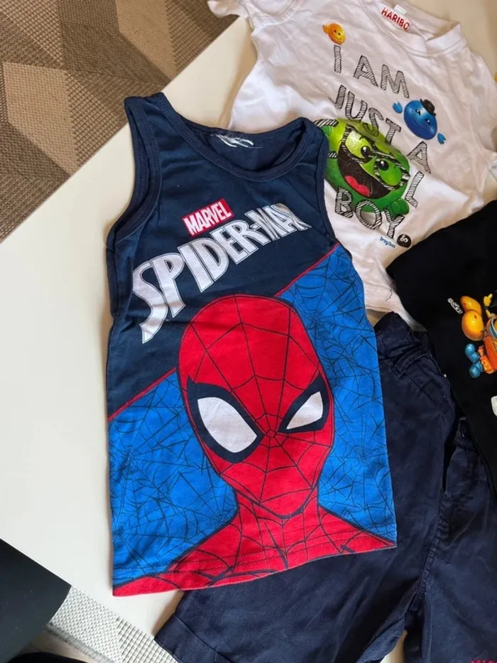 lot de vetements ete taille 2 ans, short, tee shirt - photo numéro 5